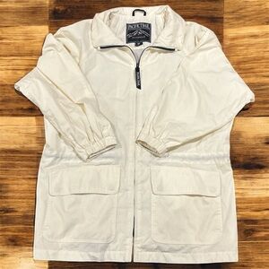 Vintage Pacific Trail A Division of London Fog White Outdoors Jacket